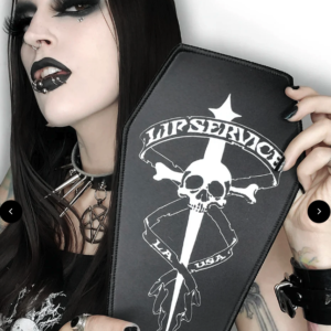 Lip Service Coffin Dagger Mousepad